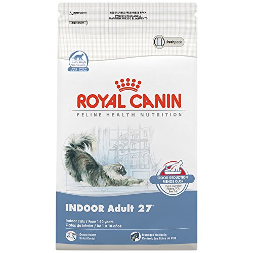 0622013319322 - ROYAL CANIN FELINE HEALTH NUTRITION INDOOR ADULT 27 DRY CAT FOOD, 15-POUND