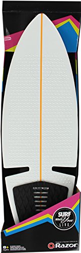 6220171887147 - RIPSURF COMPLETE CASTER BOARD 10.5X33 IN WHITE/BLACK - BRAND NEW 2016 MODEL!!! (POWERED BY RIPSTIK AIR TECHNOLOGY)