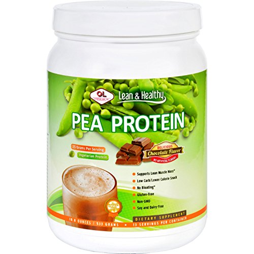 6220171990137 - OLYMPIAN LABS PEA PROTEIN - LEAN AND HEALTHY - RICH CHOCOATE - 500 GRAMS