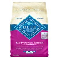 0622113057902 - BLUE BUFFALO LIFE PROTECTION FORMULA SMALL BREED SENIOR DOG CHICKEN & BROWN RICE RECIPE DRY DOG FOOD 6LB