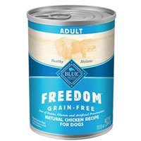 0622113058046 - BLUE BUFFALO FREEDOM GRAIN FREE ADULT CHICKEN RECIPE CANNED DOG FOOD 12.5 OZ*12