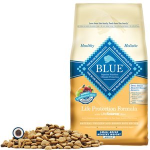0622113058169 - BLUE BUFFALO BLUE LIFE PROTECTION HEALTHY WEIGHT SMALL BREED ADULT RECIPE DRY DOG FOOD 6LB