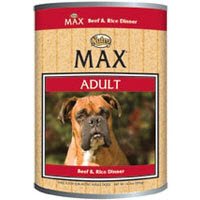 0622113067413 - NUTRO MAX BEEF & RICE DINNER CANNED DOG FOOD 12*12.5OZ