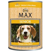 0622113067420 - NUTRO MAX SENIOR CHICKEN & RICE DINNER CANNED DOG FOOD 12*12.5OZ