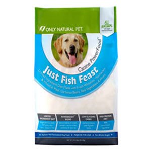 0622113068267 - ONLY NATURAL PET CANINE POWERFOOD JUST FISH FEAST DRY DOG FOOD 4.5LB