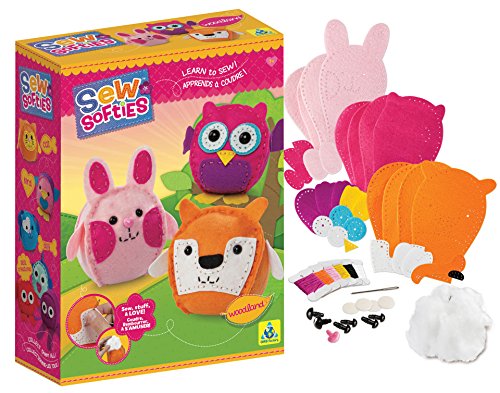 0622222072537 - THE ORB FACTORY SEW SOFTIES WOODLAND KIT