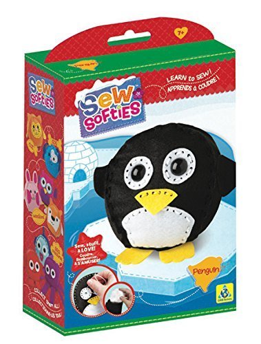 0622222073336 - THE ORB FACTORY SEW SOFTIES PENGUIN KIT
