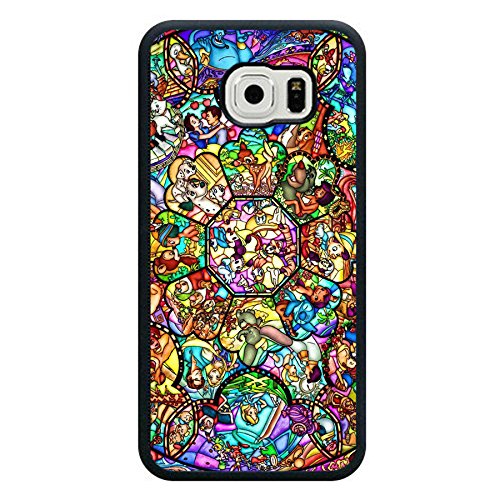 6222786460487 - ALL CHARACTERS DISNEY COVER CASE FOR SAMSUNG S6 BLACK