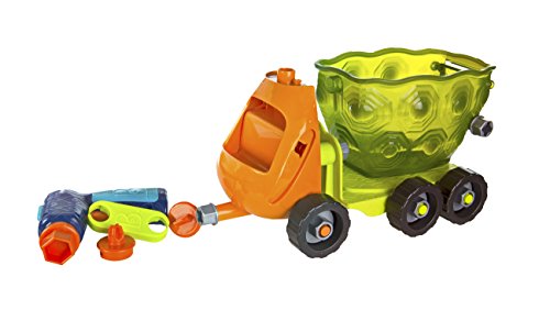 0062243268609 - B. TOYS BUILD-A-MA-JIGS DUMP TRUCK - 26-PIECE SET - TEACHES BENEFICIAL DEVELOPMENT SKILLS - INTERCHANGEABLE WITH OTHER BUILD-A-MA-JIG SETS - AGES 4 AND UP