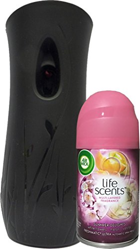 0062338929941 - AIR WICK FRESHMATIC AUTOMATIC SPRAY AIR FRESHENER, STARTER KIT, LIFE SCENTS SUMMER DELIGHTS, GADGET + 1 REFILL, 6.17 OZ