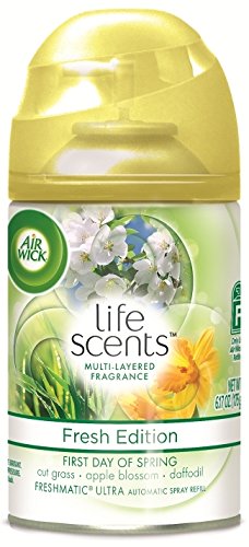 0062338951300 - AIR WICK FRESHMATIC AUTOMATIC SPRAY REFILL AIR FRESHENER, LIFE SCENTS FIRST DAY OF SPRING, 1 REFILL, 6.17OZ