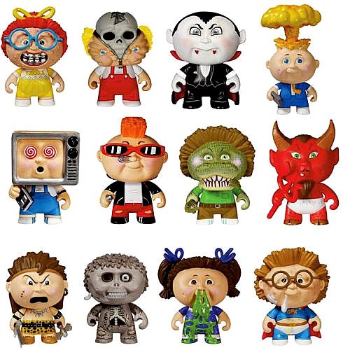 6236294200015 - GARBAGE PAIL KIDS - 4 MYSTERY MINI FIGURES - COMPLETE SET OF 12 FIGURES
