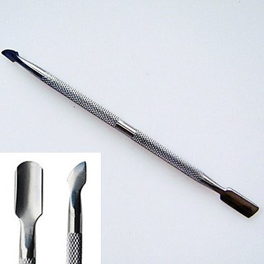 6236545717460 - TINT STAINLESS STEEL DUAL-USE DEAD SKIN PUSHER CALLUS REMOVERS&ACRYLIC NAIL REMOVER NAIL TOOL
