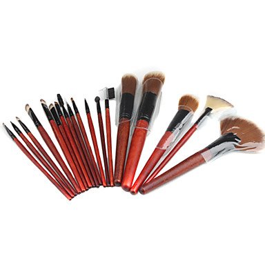 6236545733712 - TINT PROFESSIONAL MAKE-UP BRUSHES SET WITH LEATHER CASE (18-PIECE SET)