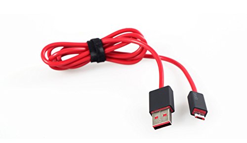 6247364241760 - RED USB CABLE CORD CHARGER FOR BEATS BY DR.DRE STUDIO 2.0 WIRELESS HEADPHONES