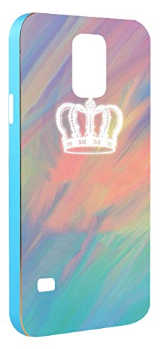 6247933433336 - GENERIC CROWN DESIGN WATER-PROOF PORTABLE PHONE COVER FOR S5 BLUE