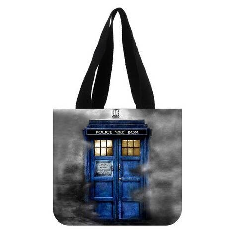 6251090668265 - EMANA DOCTOR WHO CUSTOM CANVAS SHOPPING TOTE BAG SHOULDER SHOPPING TOTE SHOULDER HANDBAGS FOR CHRISTMAS GIFT (TWO SIDES)