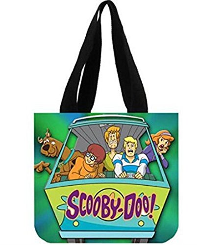 6251090674051 - EMANA SCOOBY DOO TWO SIDES CUSTOM COTTON CANVAS COOL SHOPPING TOTE BAG