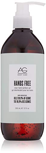 0625336140123 - AG HAIR HANDS FREE CLEAN HAND SANITIZER GEL, 12 FL. OZ.