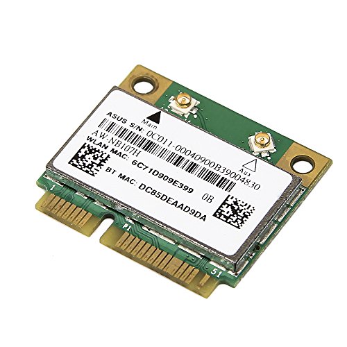 0625485493286 - AZUREWAVE AW-NB107H BCM943142HM HALF MINI PCI-EXPRESS WLAN WIFI CARD BT4.0 802.11 B/G/N + BLUETOOTH 4.0 2.4GHZ