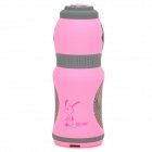 6260401847756 - DAXIANG S51 OUTDOOR SPORTS KETTLE MP3 SPEAKER W/ SD CARD SLOT - PINK + GREY