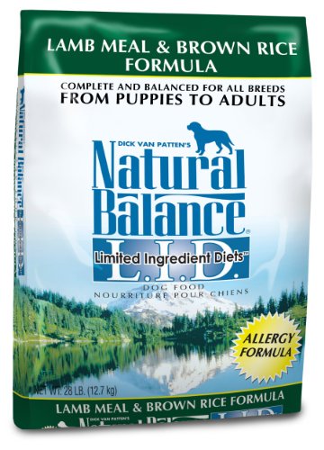 0626211269649 - NATURAL BALANCE L.I.D. LIMITED INGREDIENT DIETS®LAMB MEAL & BROWN RICE DRY DOG