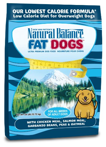 0626211281986 - NATURAL BALANCE FAT DOGS CHICKEN & SALMON FORMULA LOW CALORIE DRY DOG FOOD, 28-POUND