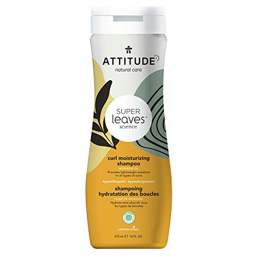 0626232110975 - ATTITUDE NATURAL MOISTURIZING SHAMPOO FOR WAVY AND CURLY HAIR, WITH HYDRATING MORINGA OIL AND CALENDULA, PARABEN-FREE AND GLUTEN-FREE, SWEET TROPICAL, 16 FL. OZ.