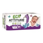 0626232162004 - ECO-FRIENDLY BABY DIAPERS MINI SIZE 1-2 15 LB, 36 DIAPERS