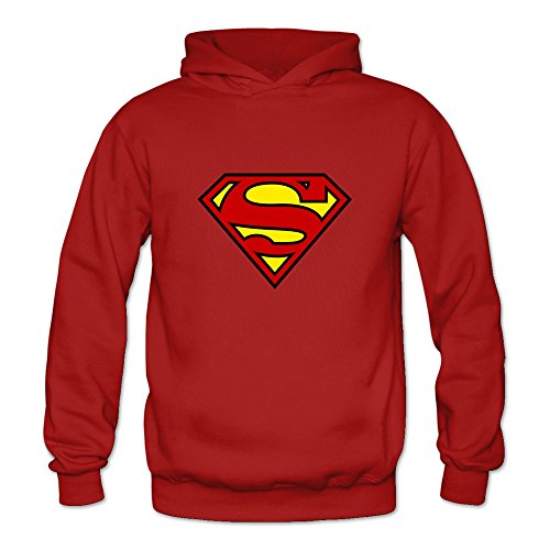 6262385428389 - CRYSTAL MEN'S SUPERMAN LONG SLEEVE T SHIRTS RED US SIZE XL