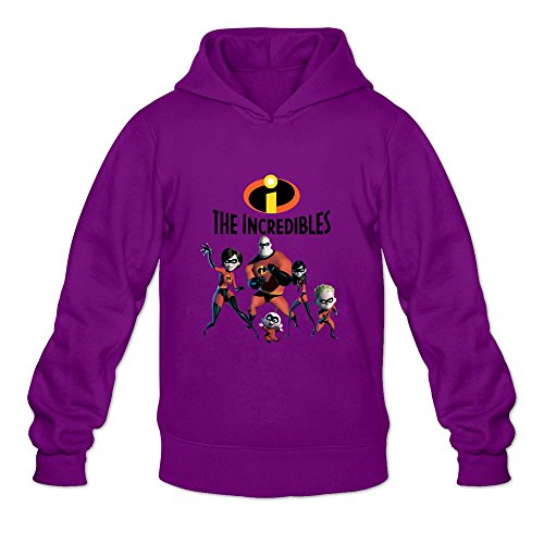 6262385912888 - CRYSTAL MEN'S THE INCREDIBLES 2 LONG SLEEVE T SHIRTS PURPLE US SIZE XL