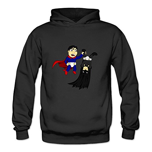 6262385925505 - CRYSTAL MEN'S SUPERMAN V BATMAN BABY LONG SLEEVE T SHIRTS BLACK US SIZE S