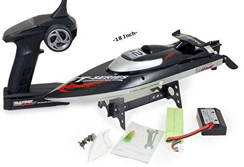 0627304171283 - TOP RACE® REMOTE CONTROL RC BOAT, SPEED OF 30 MPH, AUTO FLIP RECOVERY, 2.4 GHZ TRANSMITTER, PROFESSIONAL SERIES TR-1200