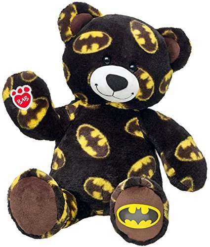 0627454192596 - BUILD A BEAR BATMAN SUPERHERO TEDDY 16 IN. DC COMIC EDITION STUFFED PLUSH TOY ANIMAL