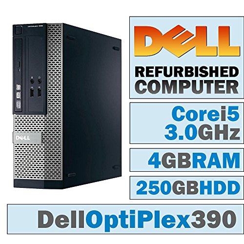 0627984199935 - DELL OPTIPLEX 390 SFF/CORE I5-2400 @ 3.1 GHZ/4GB DDR3/250GB HDD/DVD-RW/WINDOWS 7 PRO 64 BIT