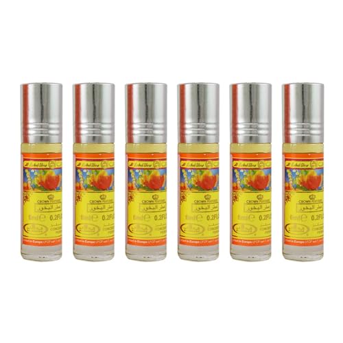 6281110091377 - AL REHAB BAKHOUR CONCENTRATED PERFUME ROLLERBALL FOR UNISEX, 6 ML/0.20 OZ (PACK OF 6)