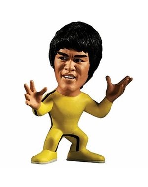 0628135700116 - ROUND 5 BRUCE LEE 5 INCH VINYL FIGURE GAME OF DEATH BRUCE LEE YELLOW SUIT
