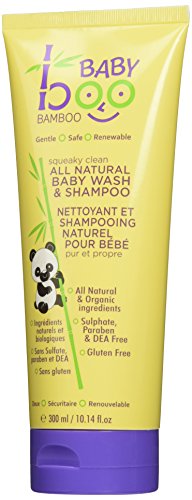 0628143080200 - BABY BOO BAMBOO SQUEAKY CLEAN BABY WASH, 10.14 FLUID OUNCE