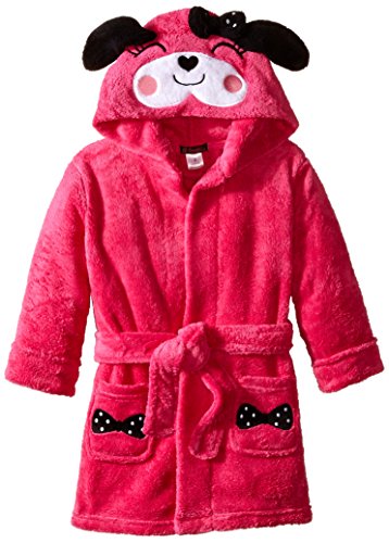 0628221333013 - PETIT LEM LITTLE GIRLS' A817 BOWS AND TAILS-ROBE, PINK, 2