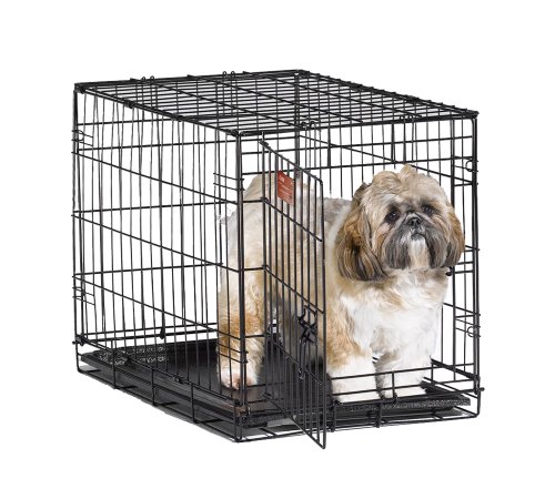 0628244345581 - MIDWEST ICRATE FOLDING METAL DOG CRATE