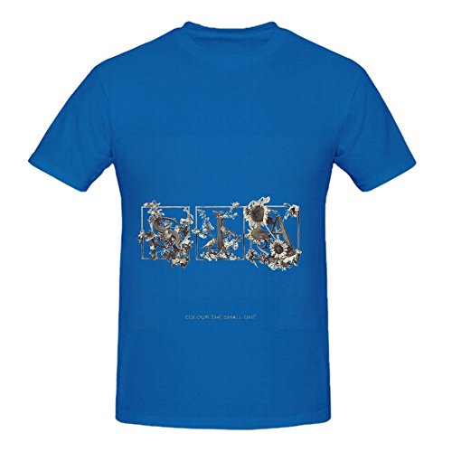 6287280943867 - SIA COLOUR THE SMALL ONE MENS O NECK COOL TEE SHIRTS BLUE