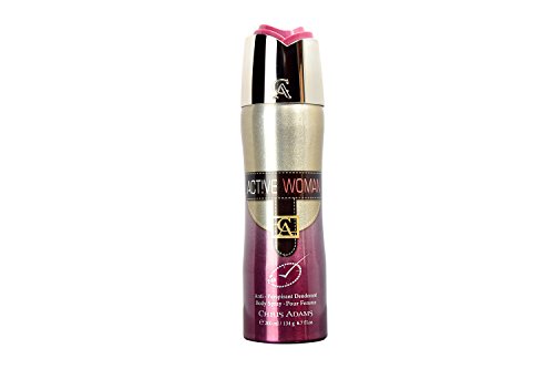 NEW HOT ACTIVE WOMAN 200ML DEODORANT BODY SPRAY - POUR FEMME BY CHRIS ADAMS  - GTIN/EAN/UPC 6291100171323 - Product Details - Cosmos