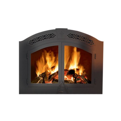 0629169019366 - NAPOLEAN FIREPLACES FPK ARCHED FACEPLATE - PAINTED BLACK