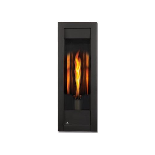 0629169025060 - NAPOLEAN FIREPLACES TFK TORCH FIREPLACE FRAME - FRONT - PAINTED METALLIC BLACK