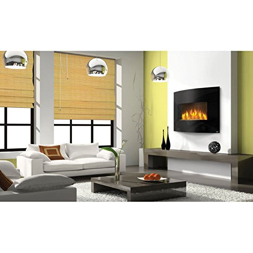 0629169040612 - NAPOLEON EFC32H CURVED WALL MOUNT ELECTRIC FIREPLACE, 32-INCH
