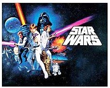 0629268552078 - STAR WARS GROUP TITLE CANVAS WALL ART 16 X 20
