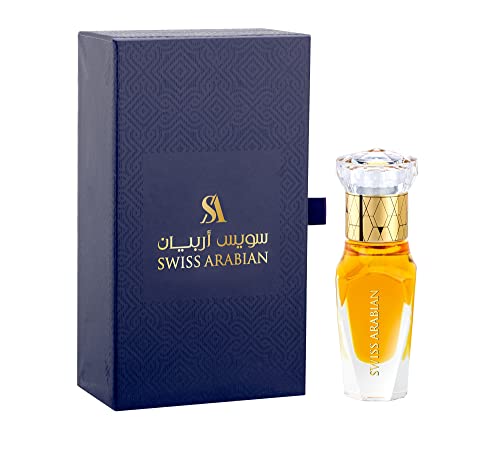6295124034466 - SWISS ARABIAN MUKHALAT EL WAHDA FOR UNISEX - LUXURY PRODUCTS FROM DUBAI - LONG LASTING PERSONAL PERFUME OIL - A SEDUCTIVE, EXCEPTIONALLY MADE, SIGNATURE FRAGRANCE - LUXURIOUS SCENT OF ARABIA - 0.4 OZ