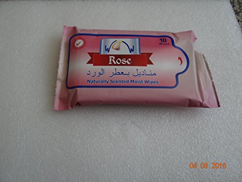 6297000003504 - WOW ROSE REFRESHING TISSUES