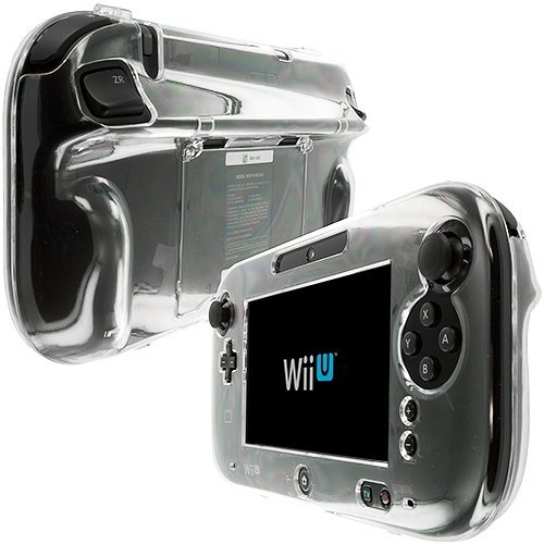 0629910086791 - CLEAR CRYSTAL HARD SKIN CASE COVER FOR NINTENDO WII U GAMEPAD REMOTE CONTROLLER