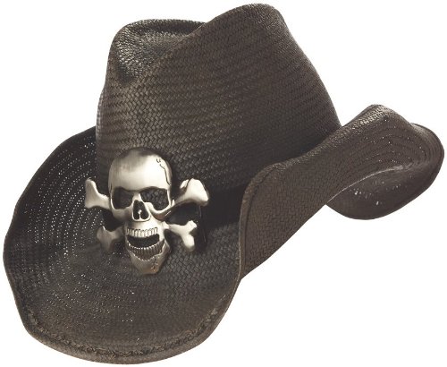 0063018181307 - CALIFORNIA COSTUMES COWBOY HAT,BLACK,ONE SIZE